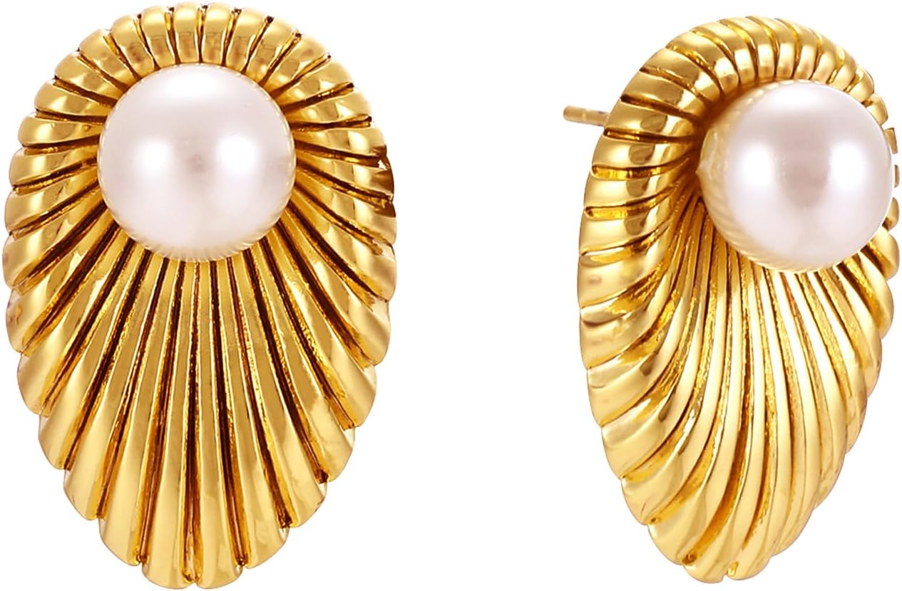 Zivnaaz Oval Shell with Pearl
