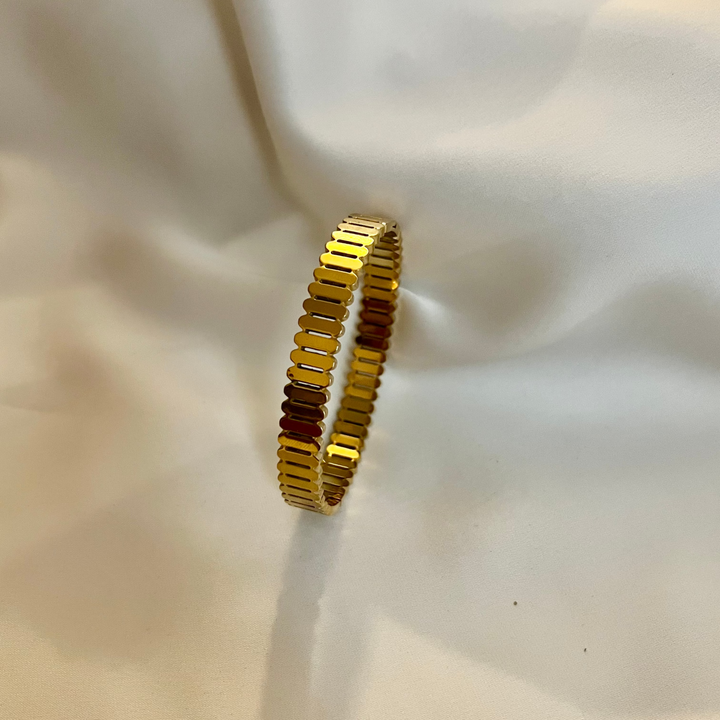 The Golden Steps Bracelet by Zivnaaz