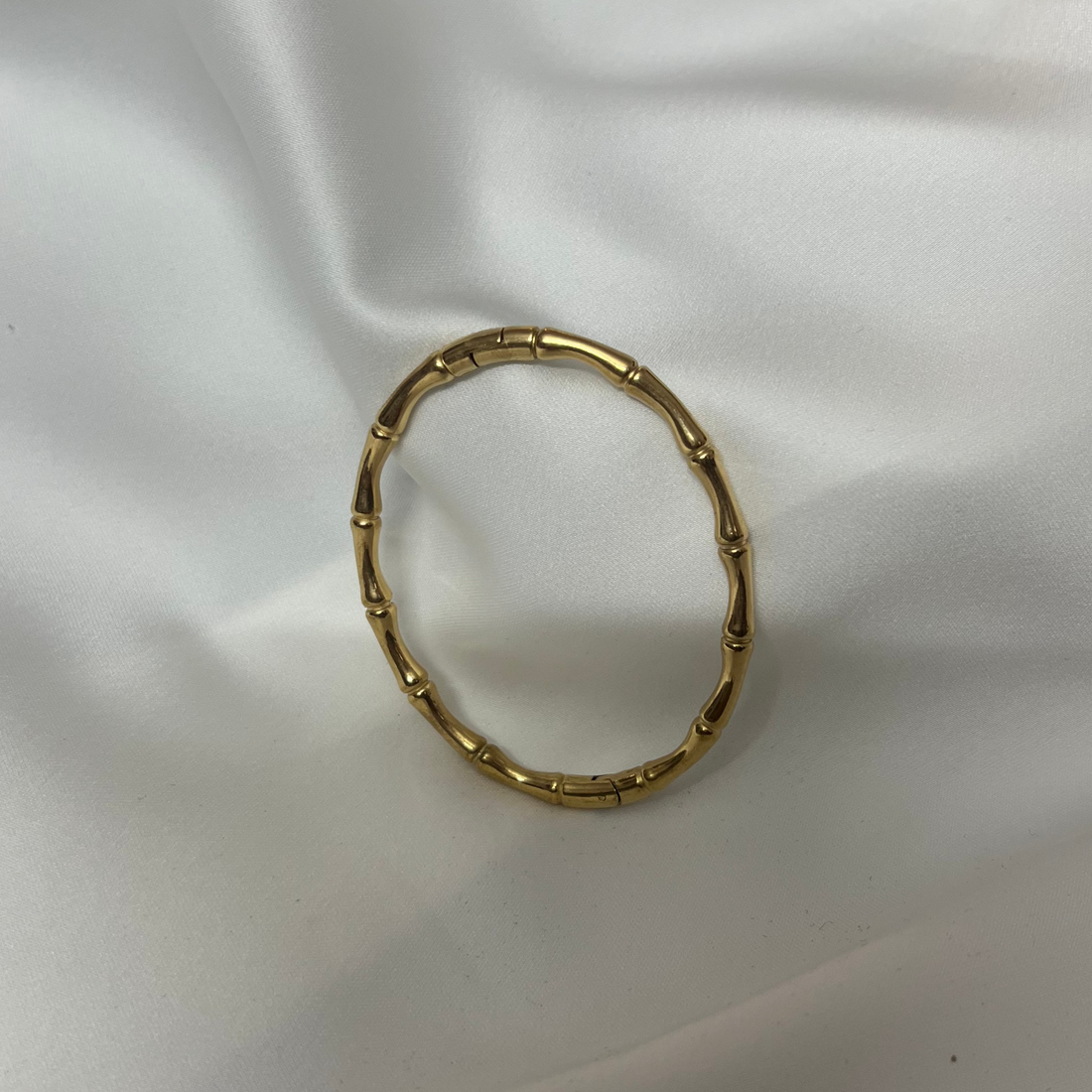 Zivnaaz Gold Bamboo Bracelet