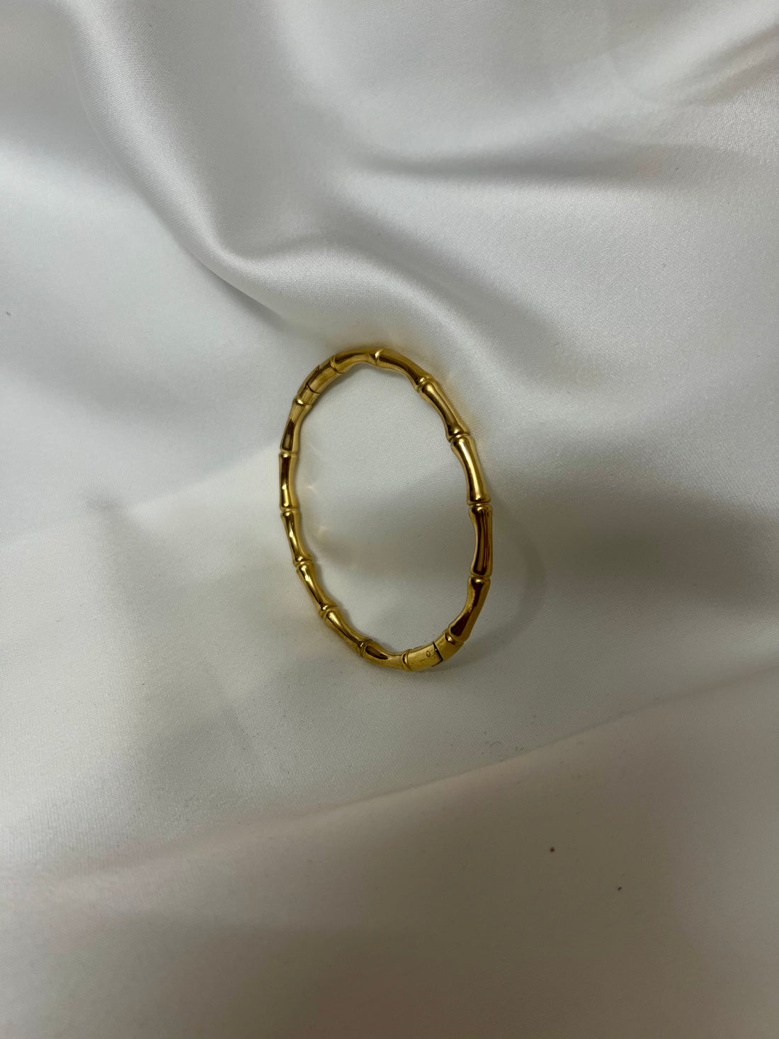 Zivnaaz Gold Bamboo Bracelet