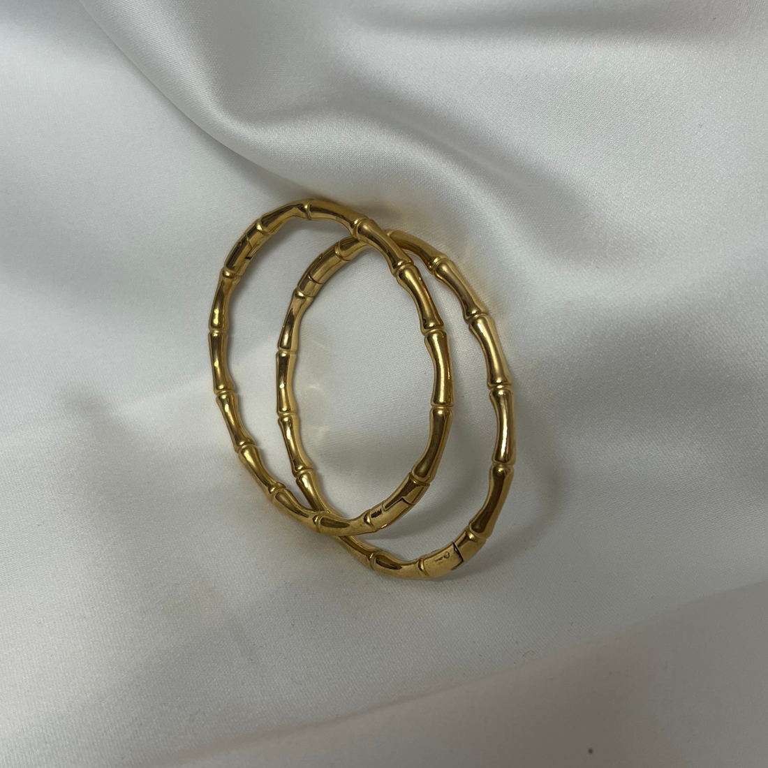 Zivnaaz Gold Bamboo Bracelet