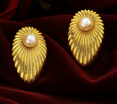 Zivnaaz Oval Shell with Pearl