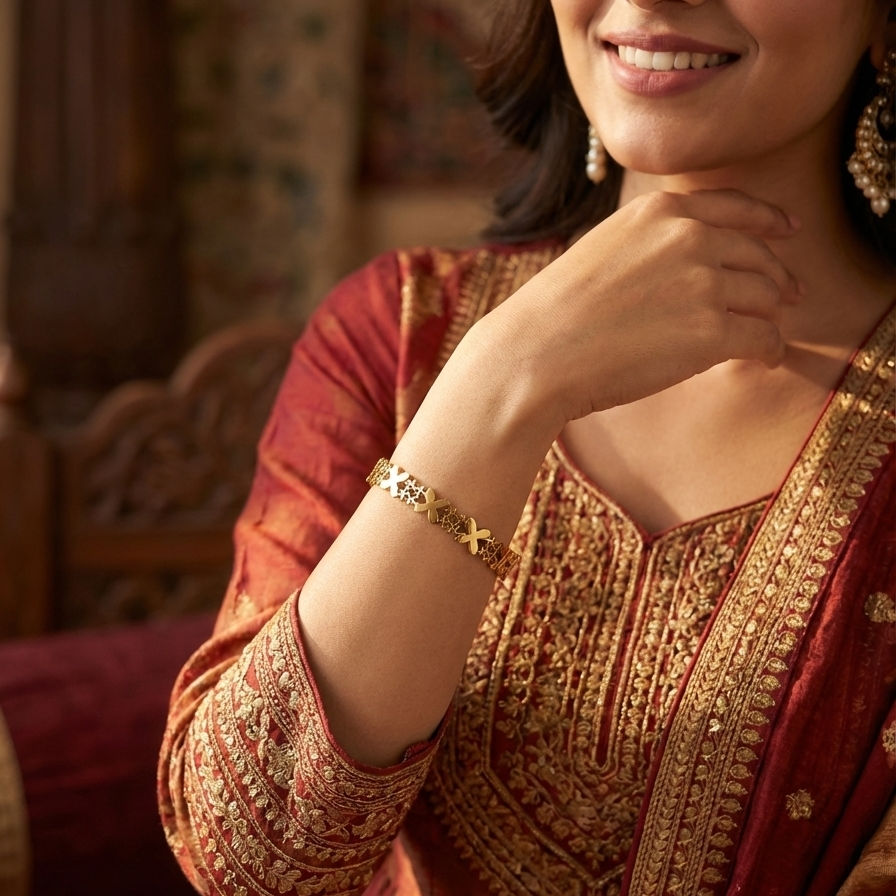 The Social Butterfly Bracelet by Zivnaaz